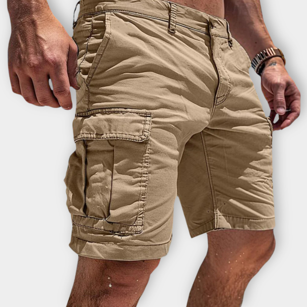 Clein | Cotton Cargo Shorts