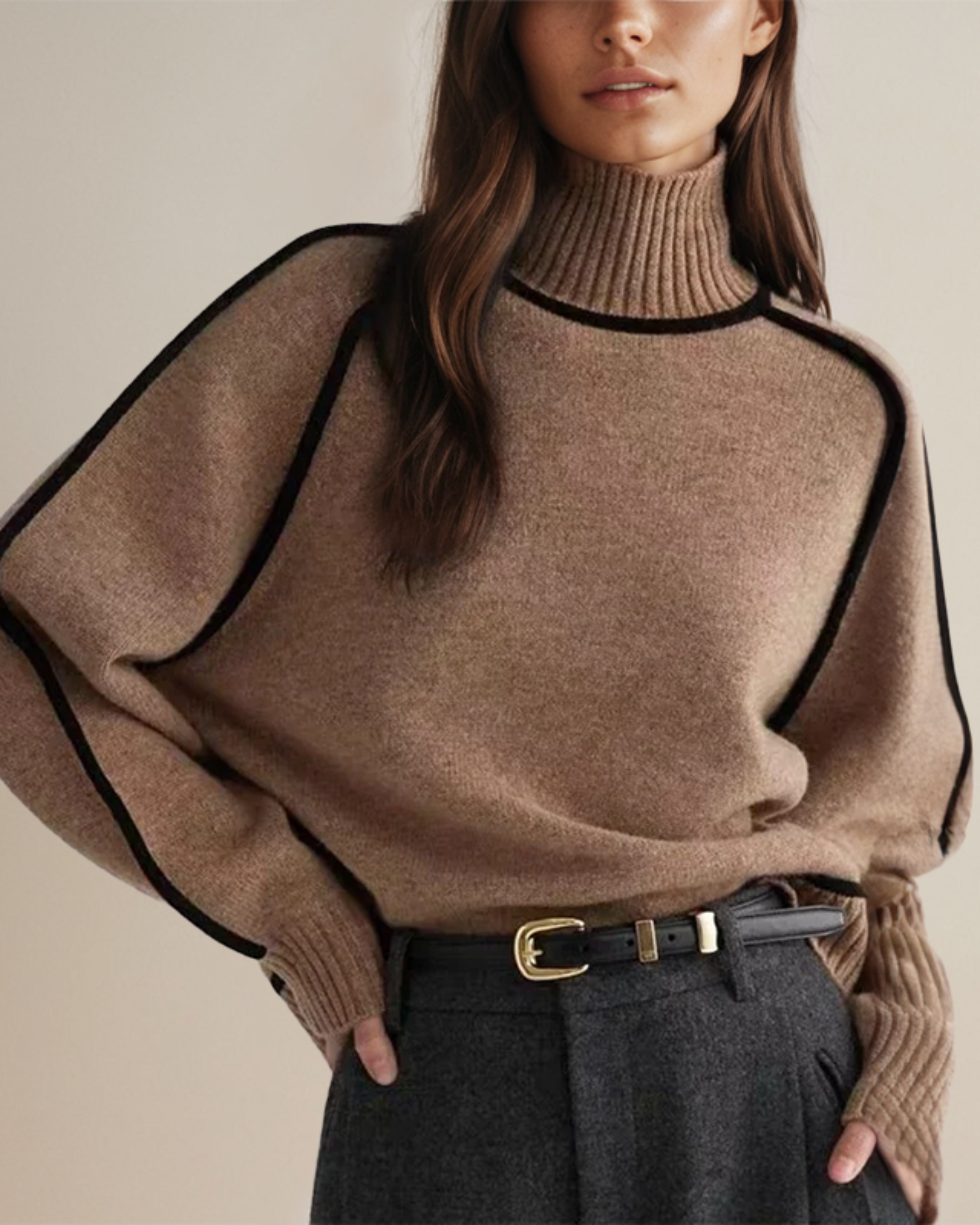 Claire | Elegant turtleneck sweater