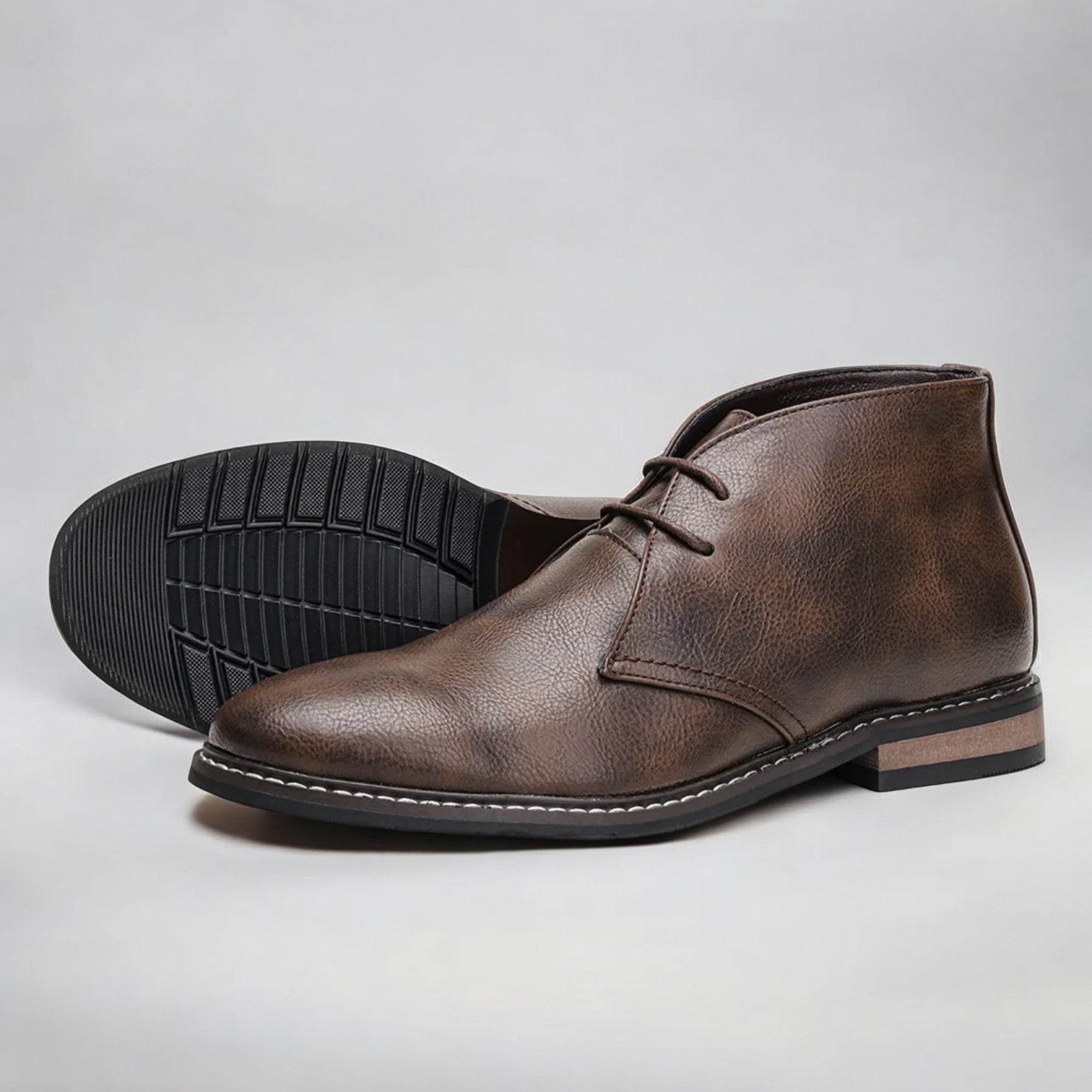 Herold | Leather chukka boots