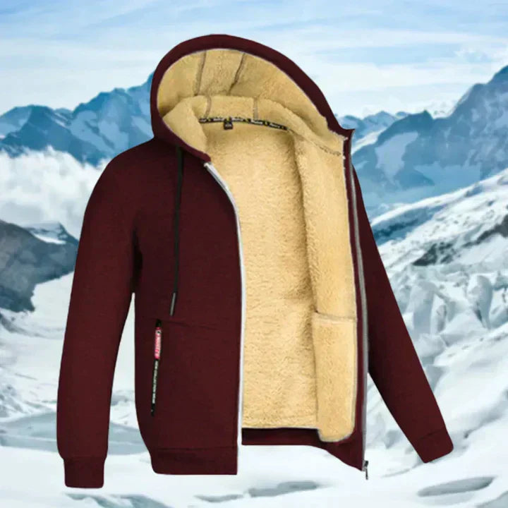 Arie | Men's Winter Jacket with Hood