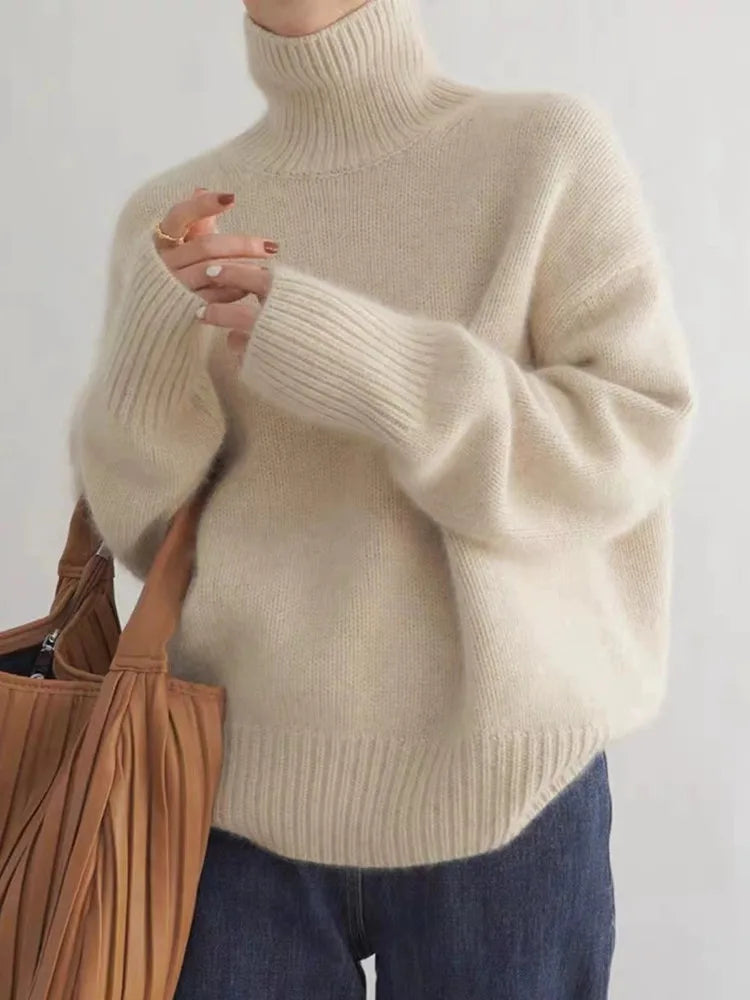 Milena | Comfortable knit turtleneck sweater