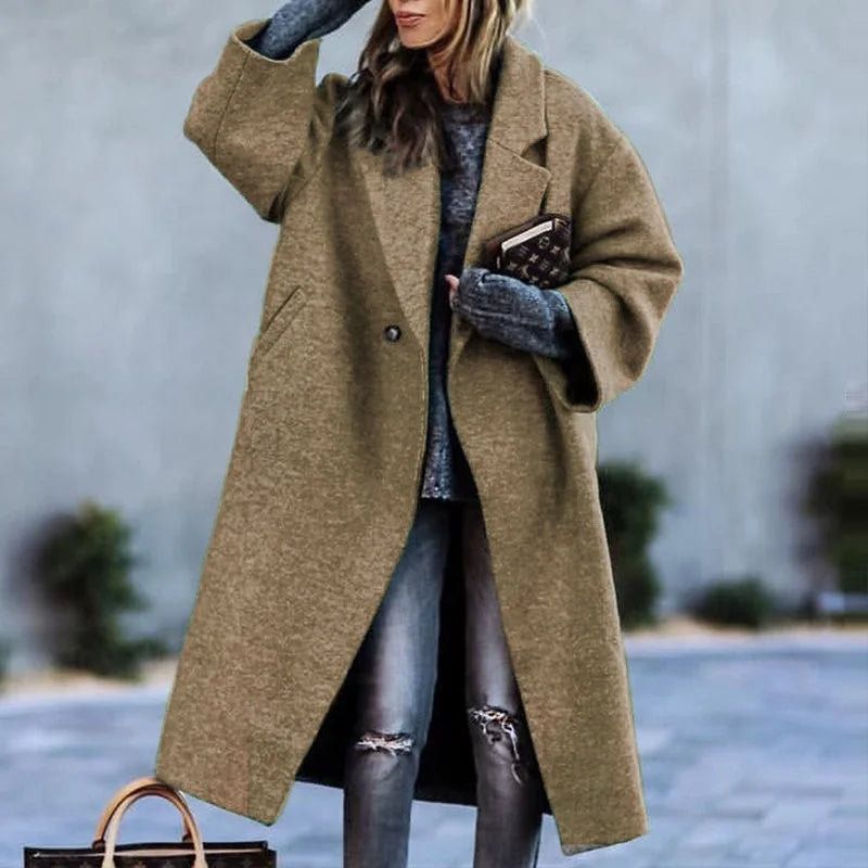 Corrine | Elegant lapel coat