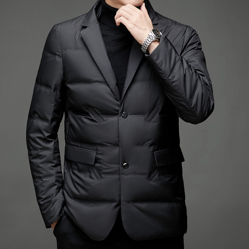 Sébastien | Elegant down-lined blazer