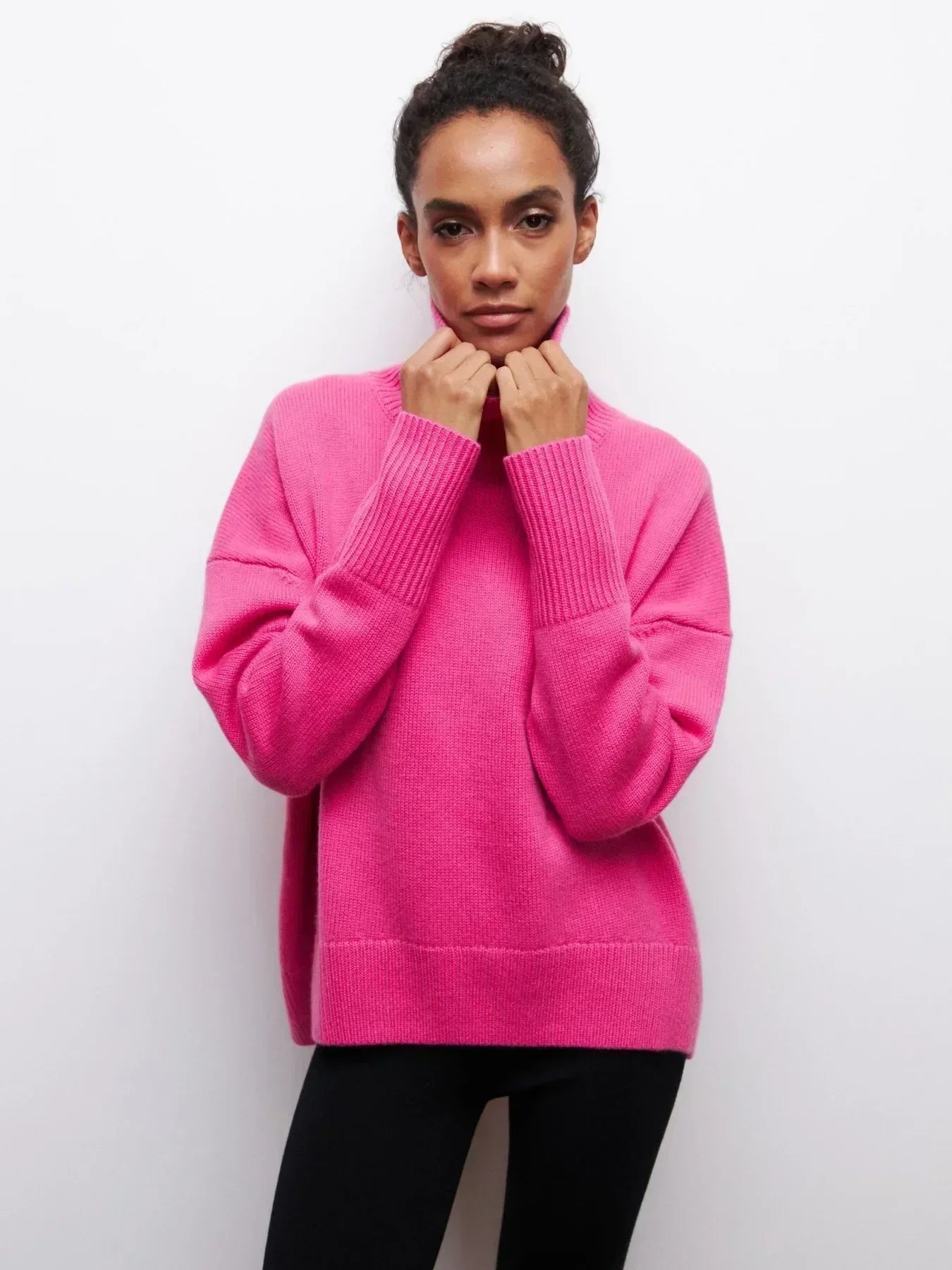 Olivia | Sweater with turtle neck