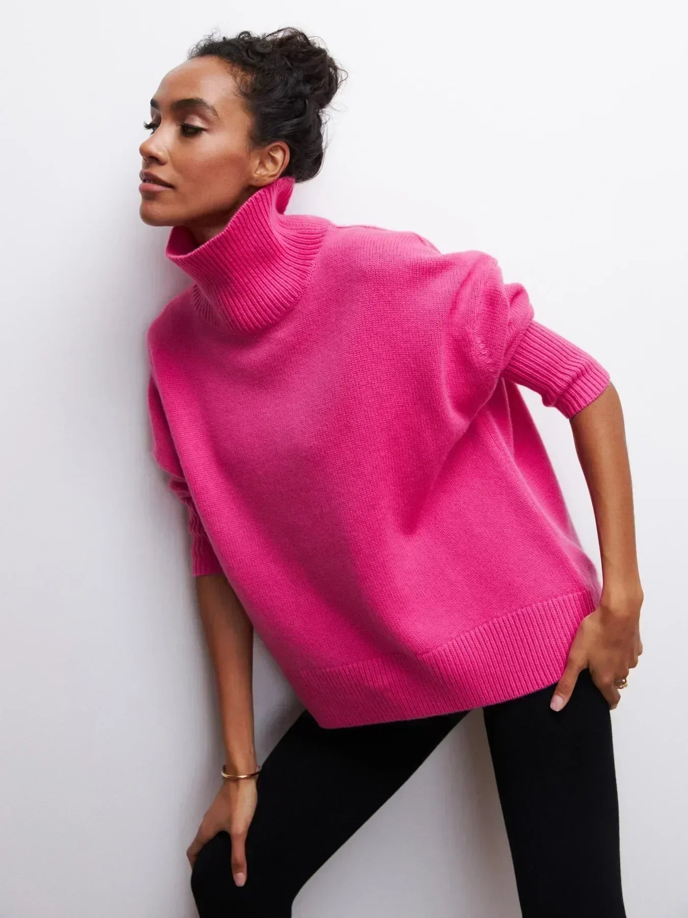 Olivia | Sweater with turtle neck