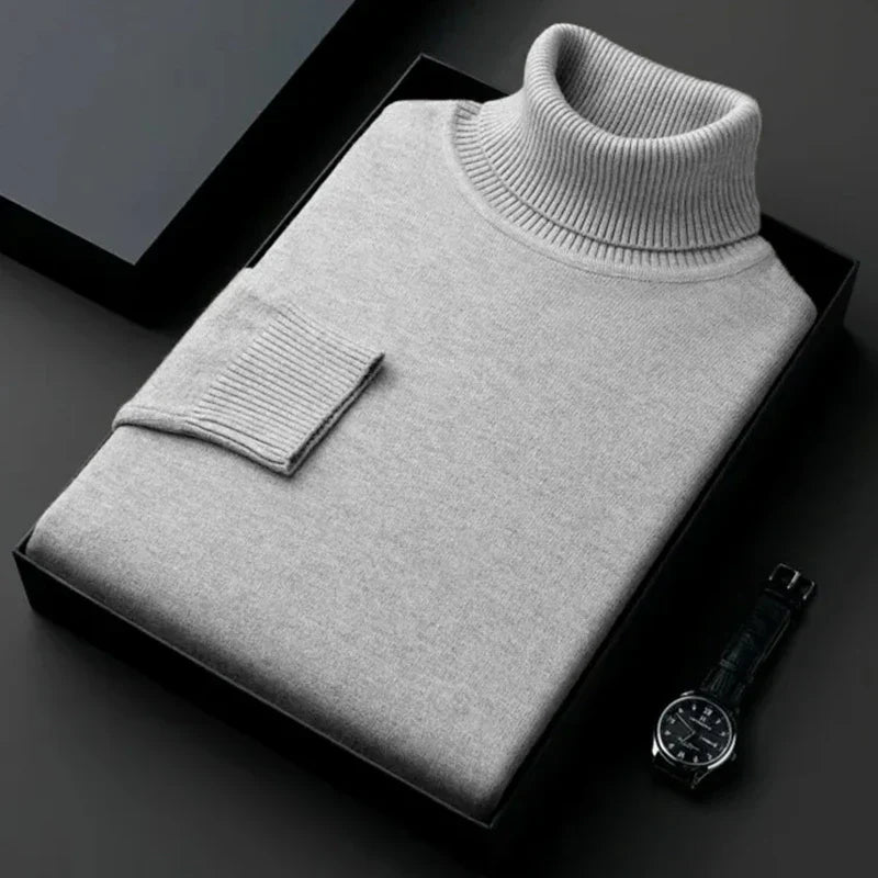 The Timo Pure Cashmere Turtleneck