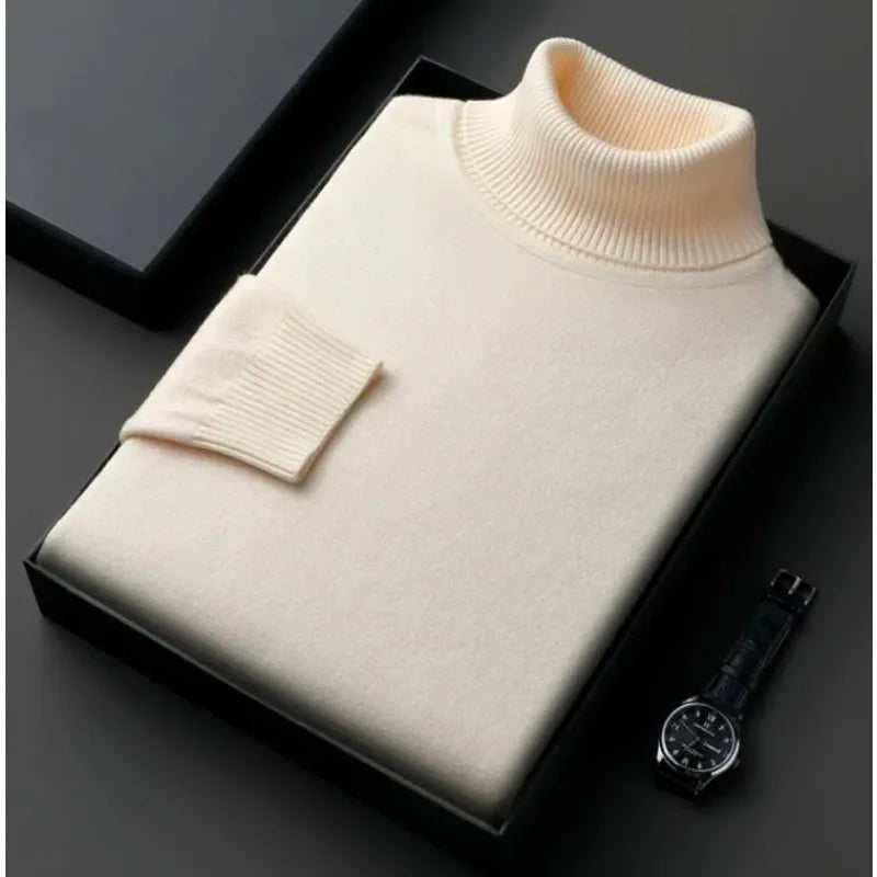 The Timo Pure Cashmere Turtleneck