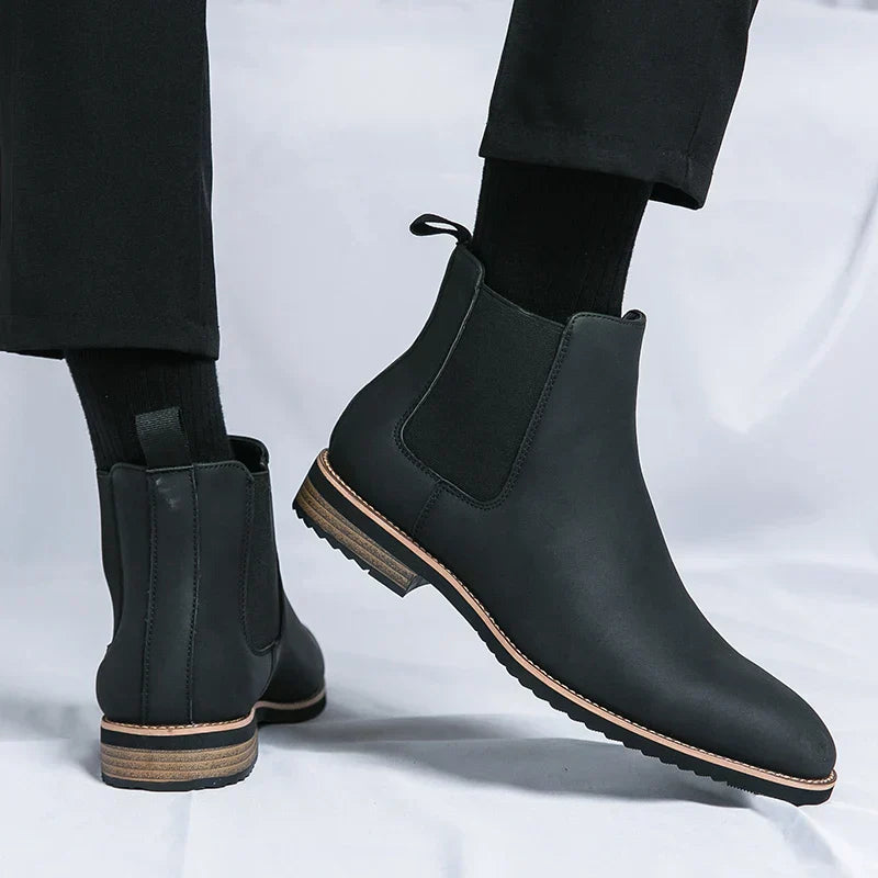 Kayden | leather Chelsea boots