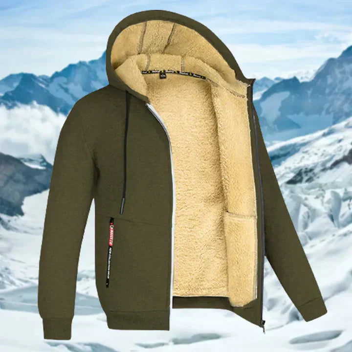 Arie | Men's Winter Jacket with Hood