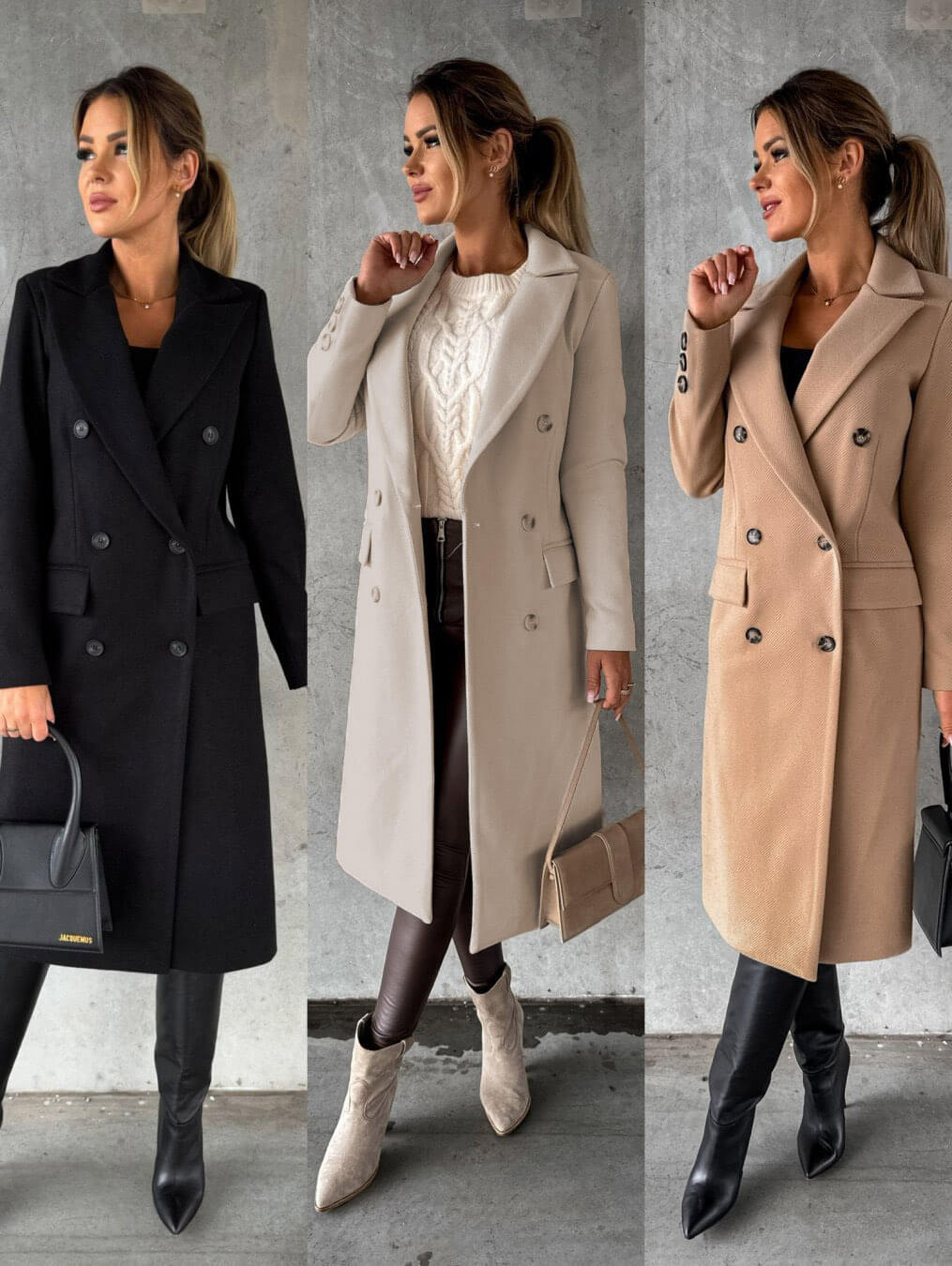 Martha | Women's Reversible Winter Coat