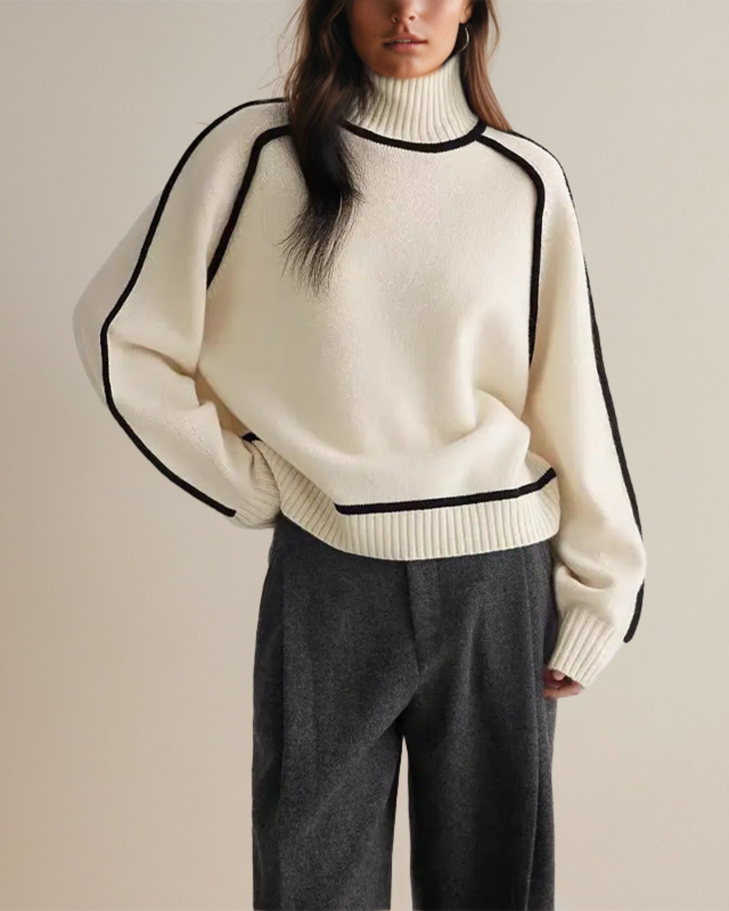 Claire | Elegant turtleneck sweater