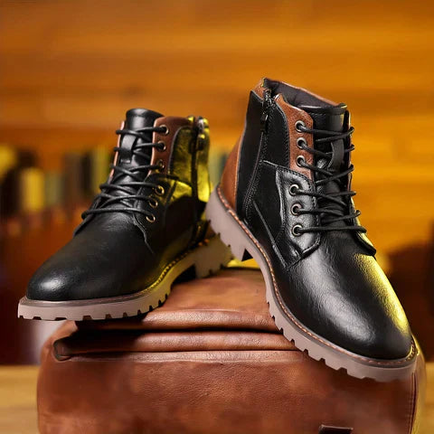 Jethro | premium leather lace-up boot