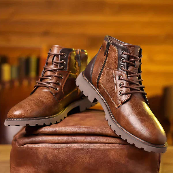 Jethro | premium leather lace-up boot