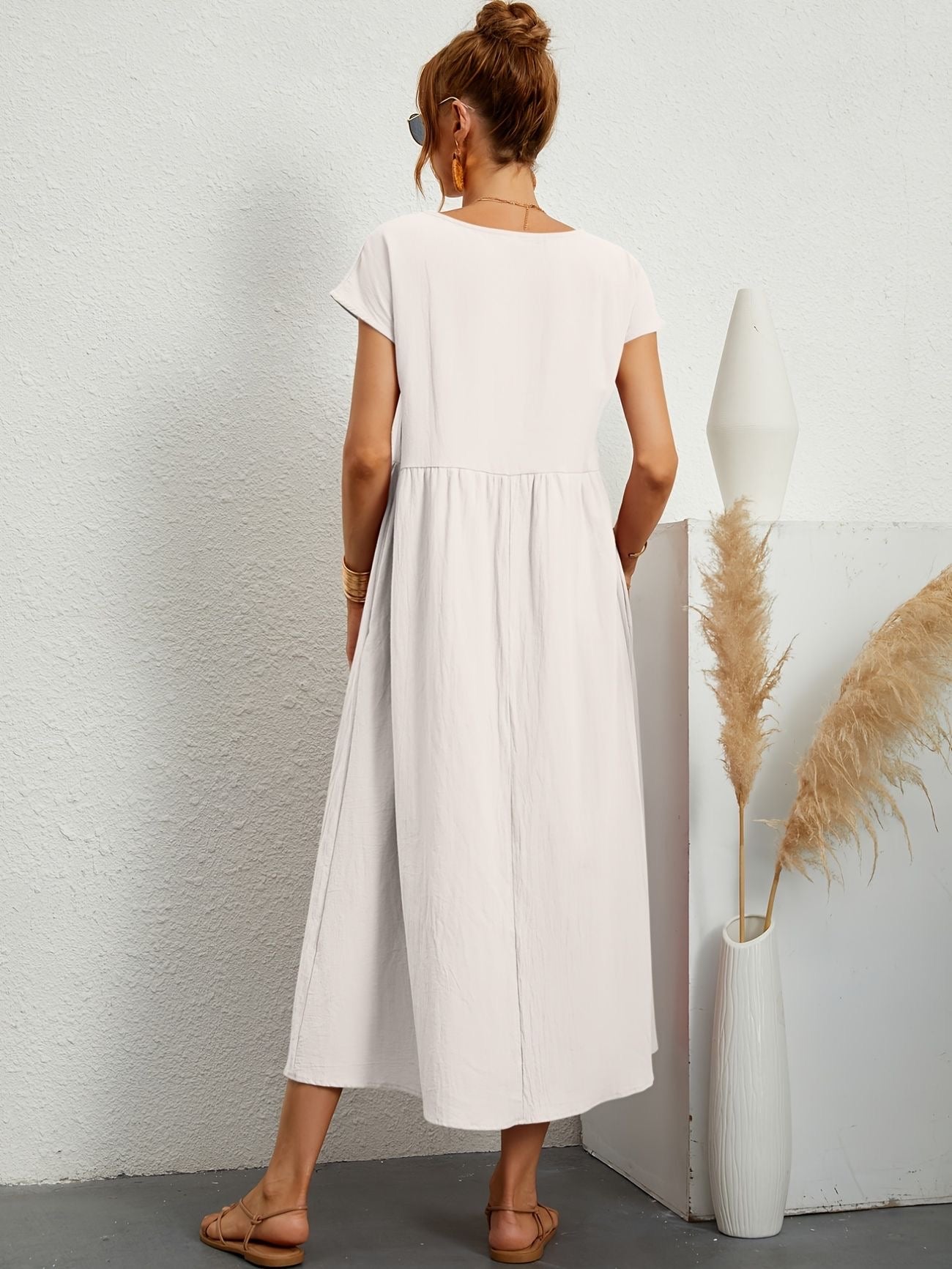 Rosineo | Casual Linen Dress