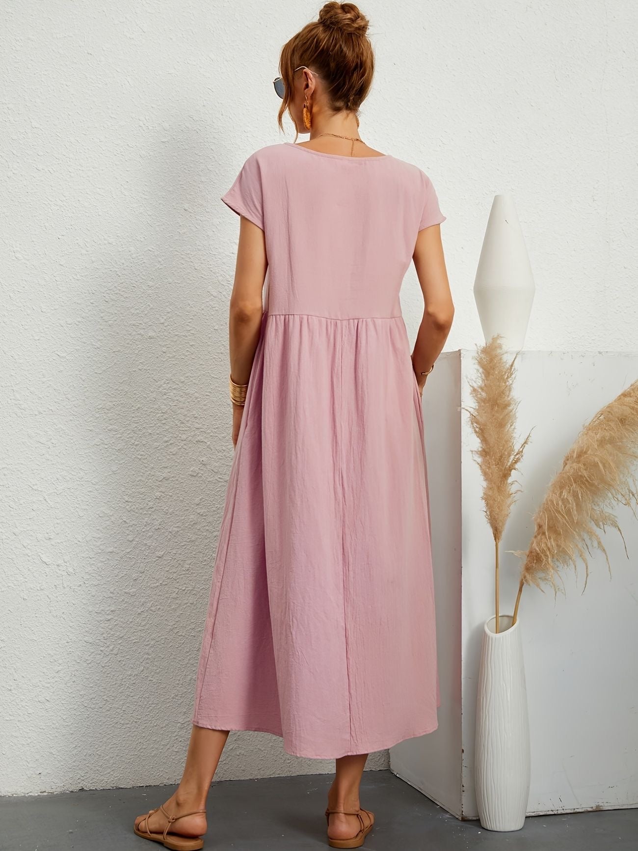 Rosineo | Casual Linen Dress