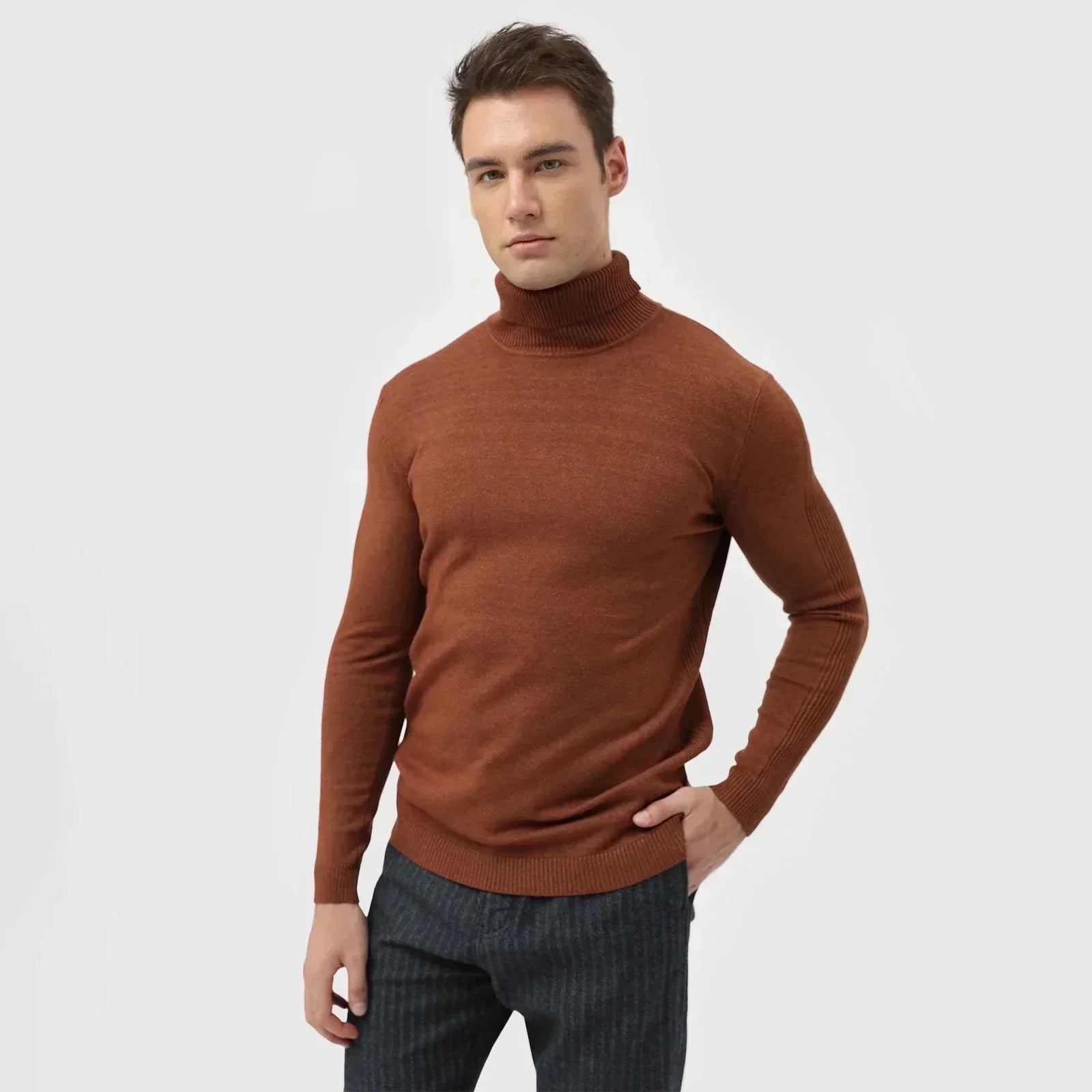 Tommy | High Classic Turtleneck 1+1 FREE