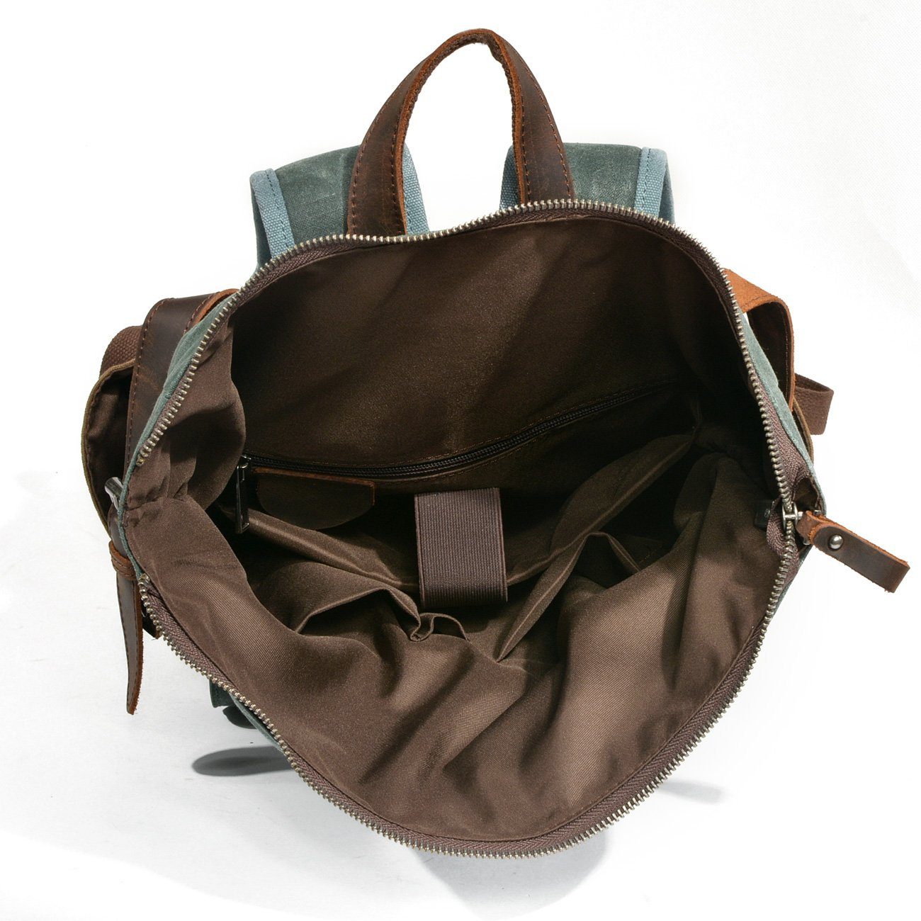 Marseille | Wax-coated canvas roll-top rucksack